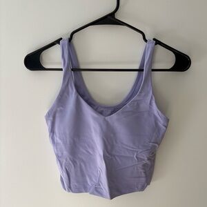 Size 6 Pale Lavender Lululemon Align Tank